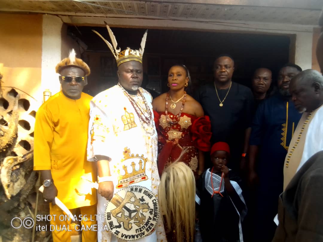 Traditional ruler, Eze Aganama III celebrates Iriji festival to promote agric, Igbo tradition