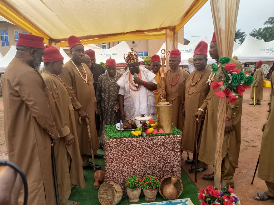 Unubi community celebrates new yam festival, thanks God for bountiful harvest 