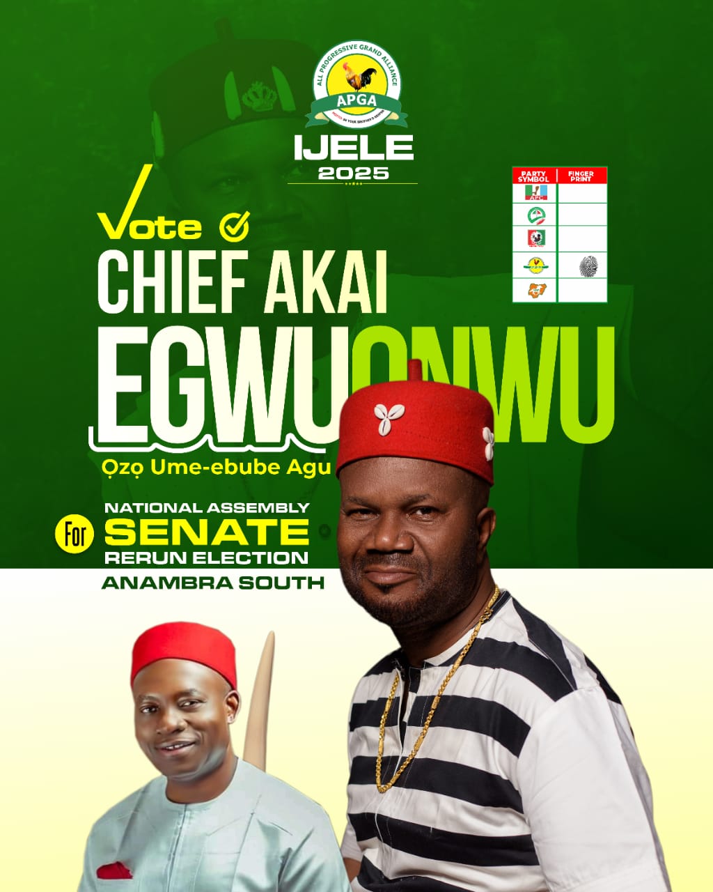 Chief Egwuonwu declares APGA’s victory as new dawn, congratulates Gov Soludo, others