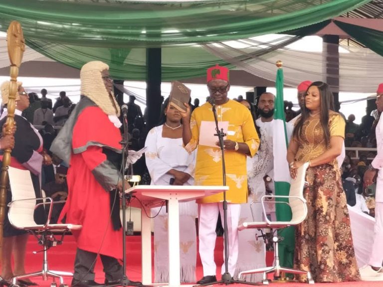 Shettima, Obj, Gej, Ngige, Oni of Ife storm Soludo’s 2nd term inauguration