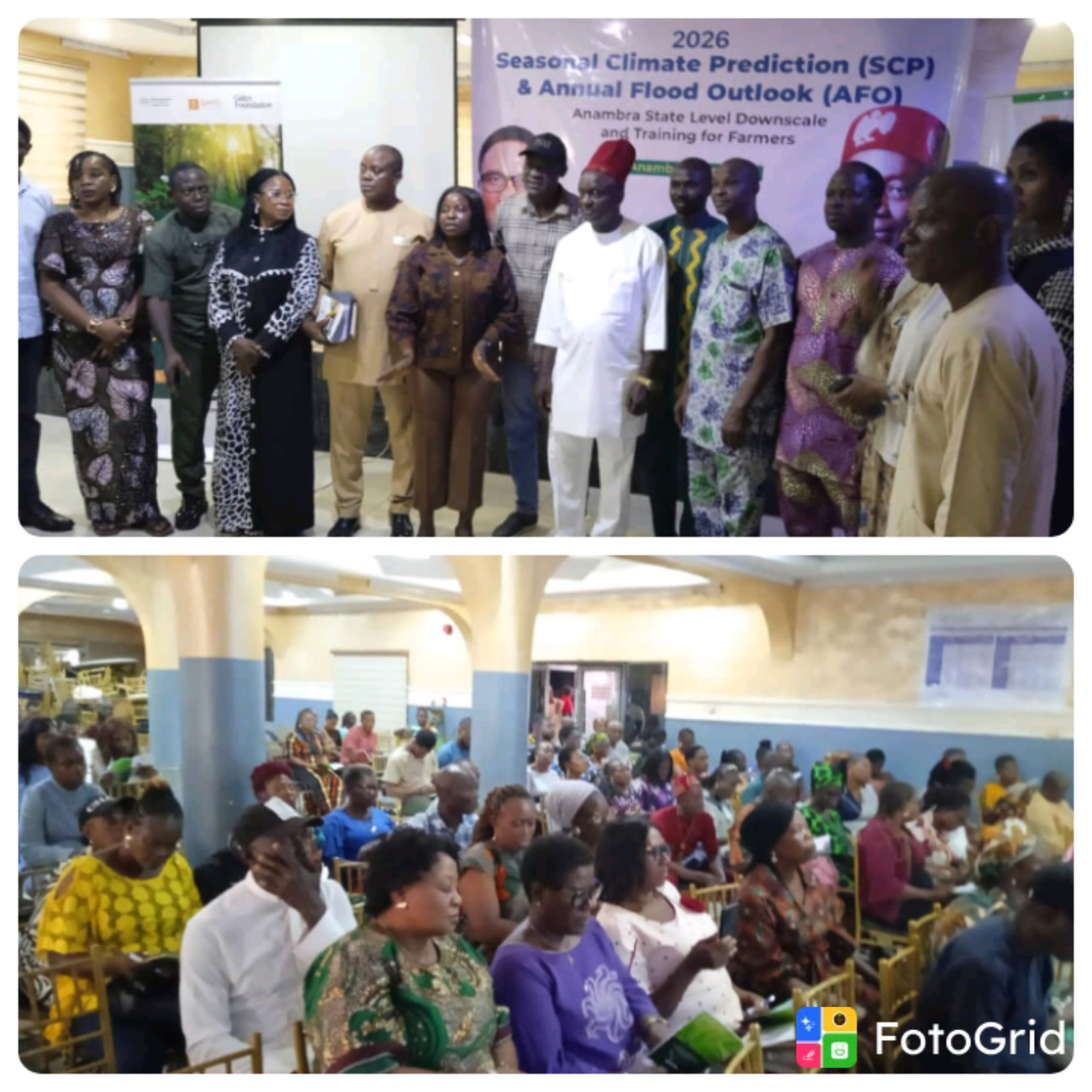 NiMet, NIHSA unveil 2026 climate prediction, train Anambra farmers