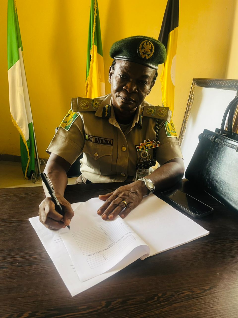 Onuoha becomes first female NCOS controller in Anambra
