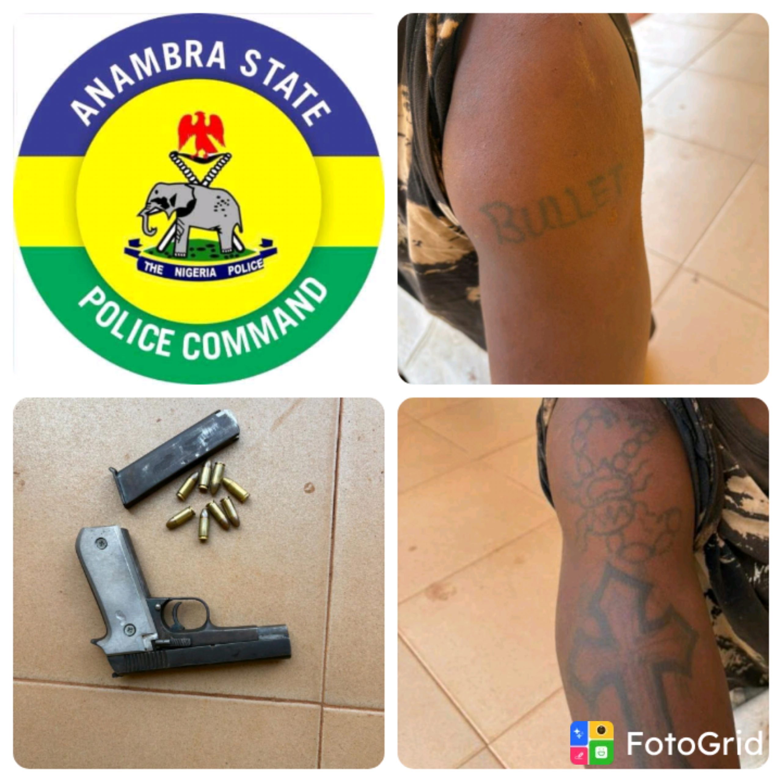 Police arrest suspected kidnapper, rapist in Awka, recover firearm, ammunition