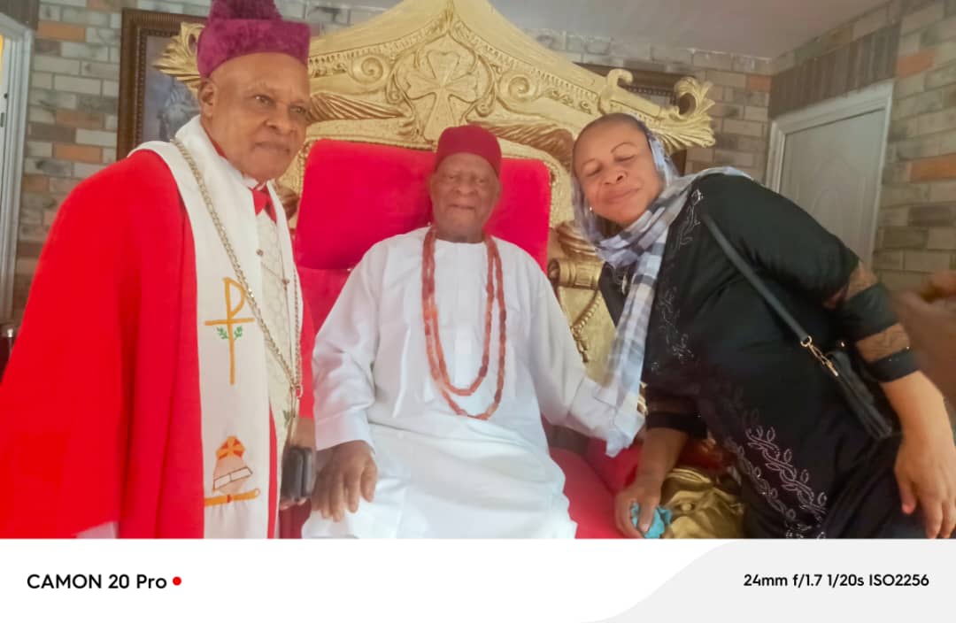 We receive huge blessing from Igwe Nnewi – Archbishop Okafoagu
