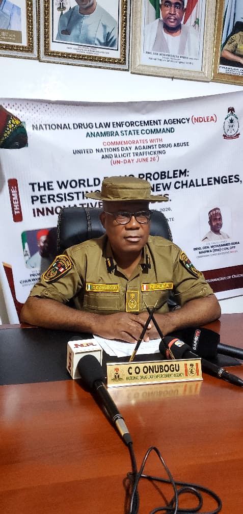 NDLEA cracks down on drug crime in Anambra, arrests 559 suspects, secures 128 convictions