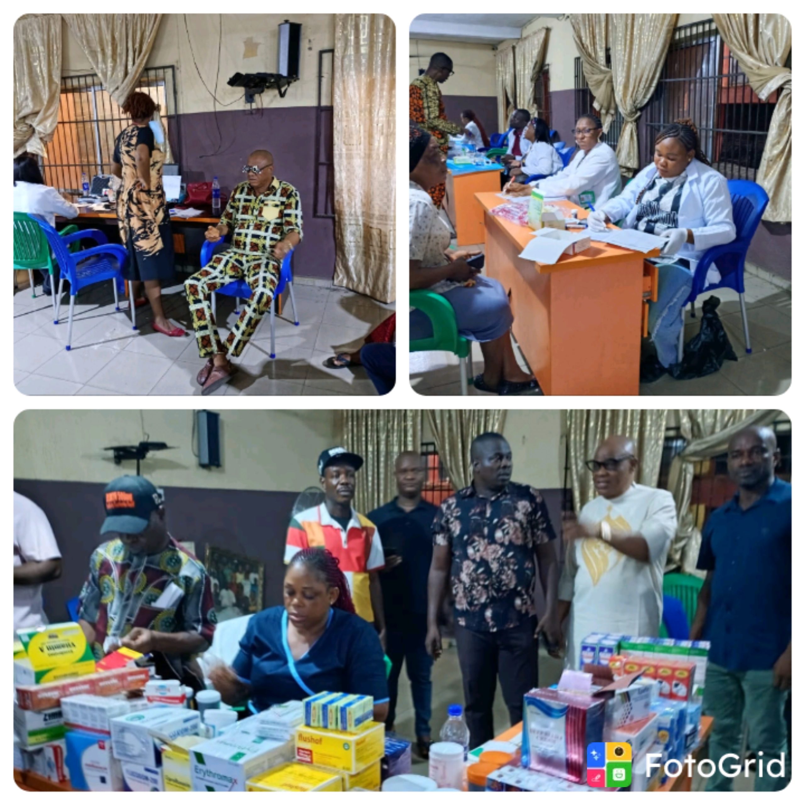Excitement as Ogbogwu market launches free five-day medical outreach, spends ₦5m on drugs for traders