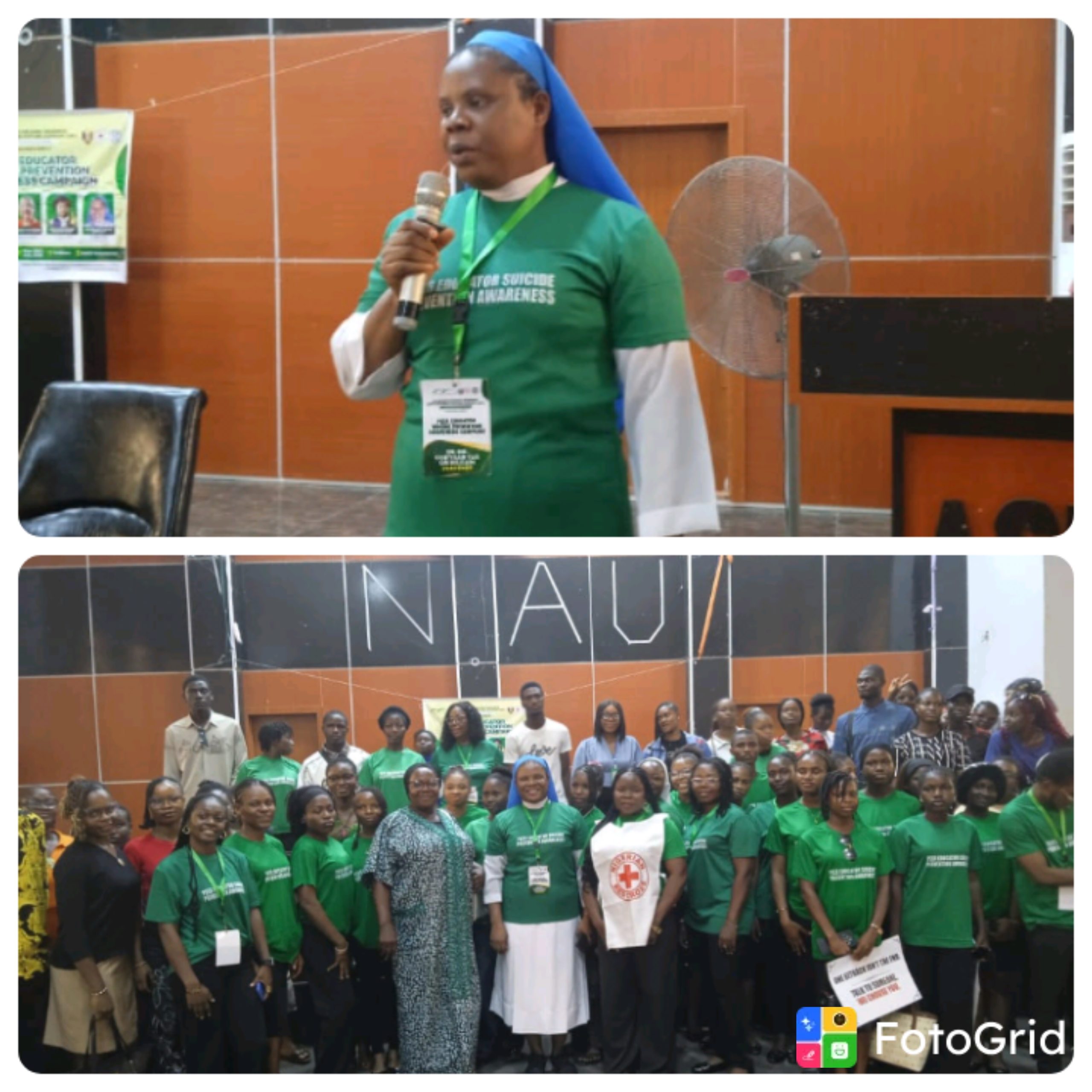 Don trains peer educators on suicide prevention
