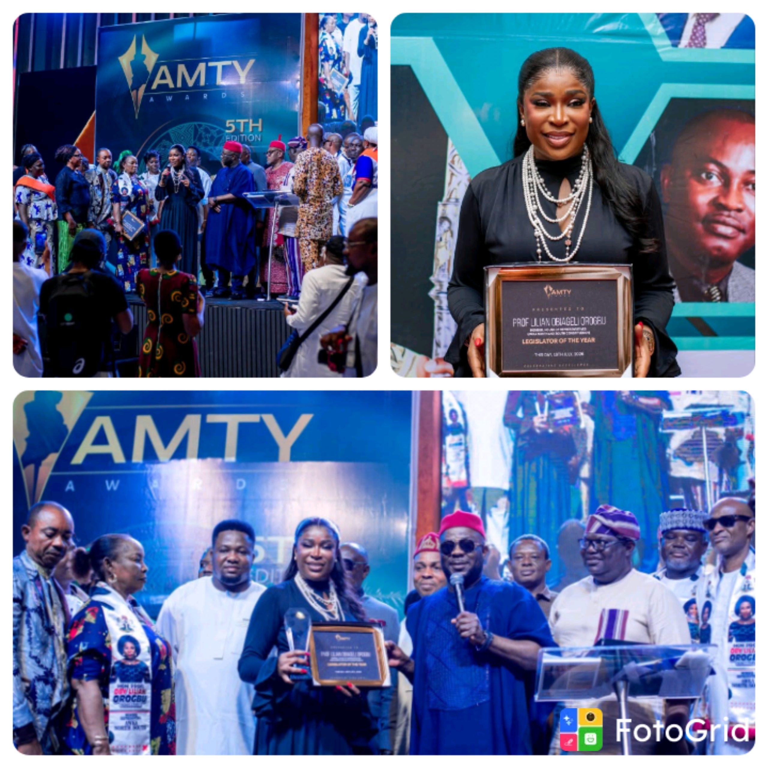 Orogbu earns top legislative honour for outstanding representation