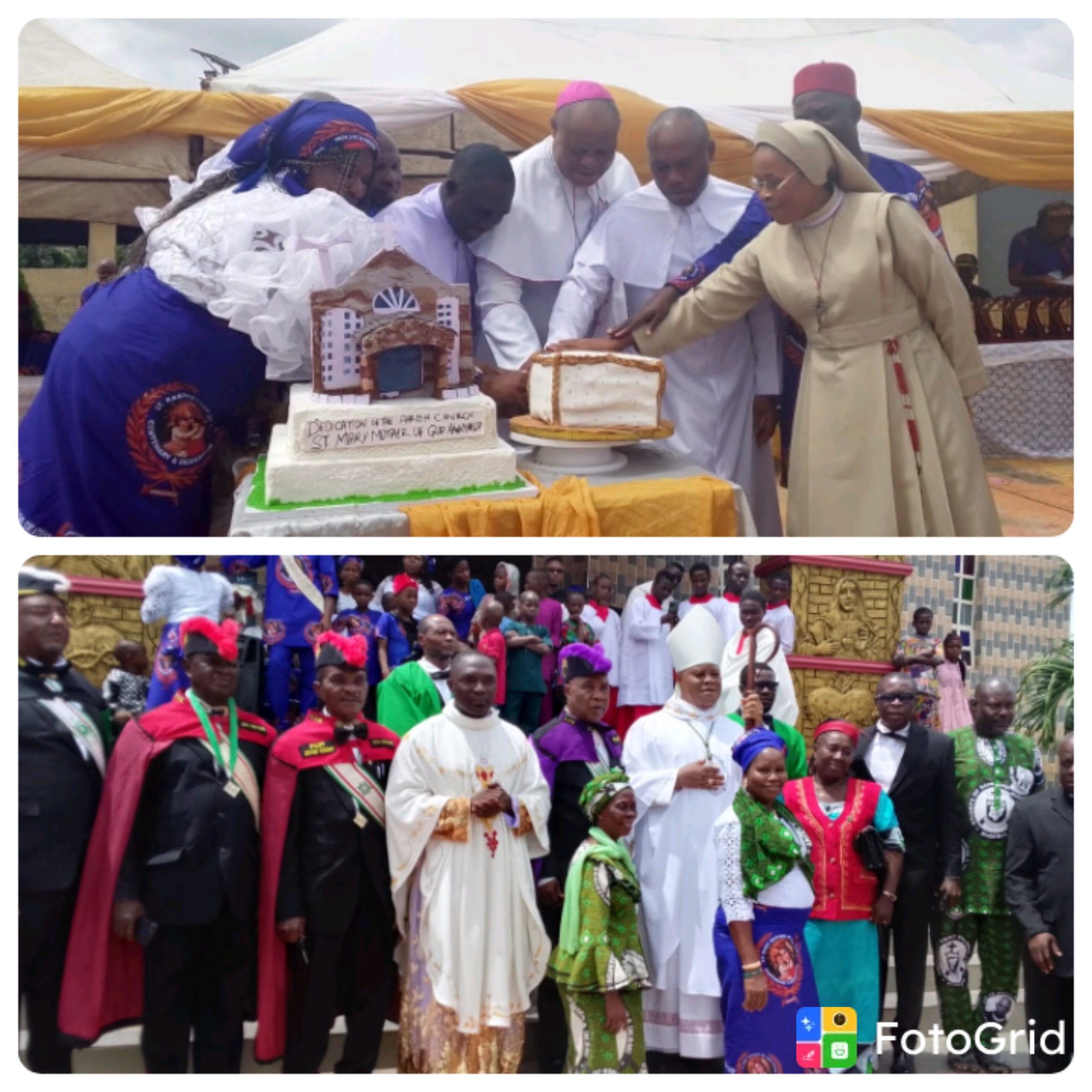 Joy as Bishop Okoye dedicates St. Mary’s Church, Akwaihedi